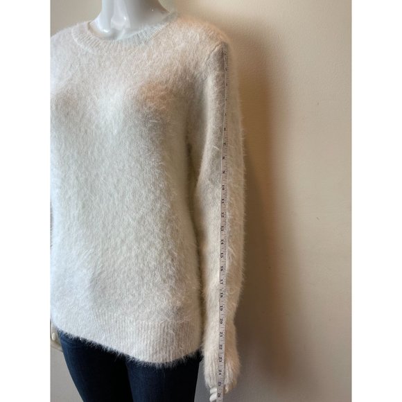 A New Day Womens Pullover Sweater Round Neck Long Sleeve White Size Medium - Picture 8 of 12